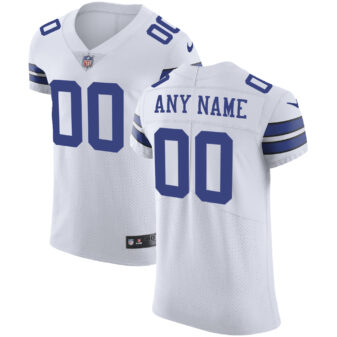 Men's Nike White Dallas Cowboys Vapor Untouchable Custom Elite Jersey