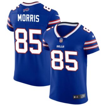 Quintin Morris Men's Nike Royal Buffalo Bills Vapor Elite Custom Jersey