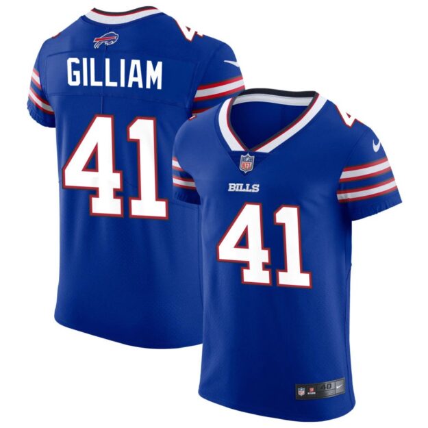 Reggie Gilliam Men's Nike Royal Buffalo Bills Vapor Elite Custom Jersey