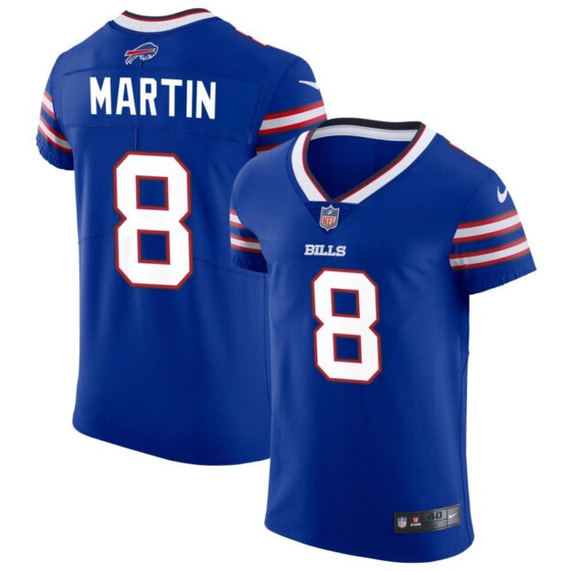 Sam Martin Men's Nike Royal Buffalo Bills Vapor Elite Custom Jersey