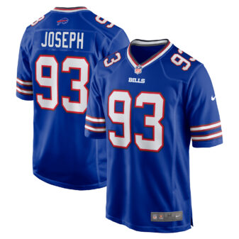 Men's Nike Linval Joseph Royal Buffalo Bills Game Jersey