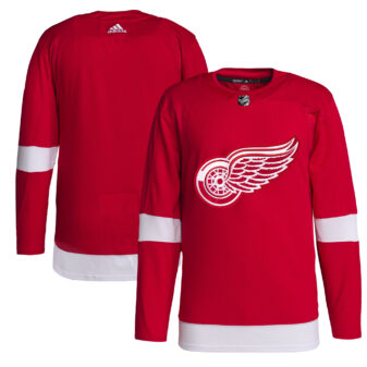 Men's adidas Red Detroit Red Wings Home Primegreen Authentic Jersey