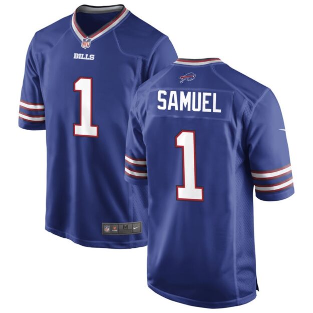 Curtis Samuel Men's Nike Royal Buffalo Bills Custom Game Jersey