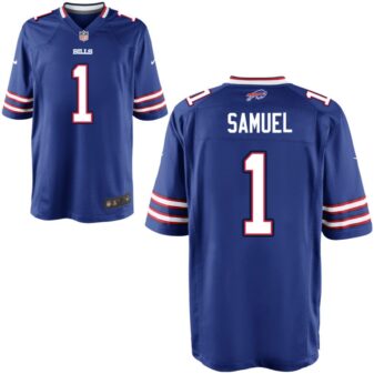 Curtis Samuel Youth Nike Royal Buffalo Bills Custom Game Jersey