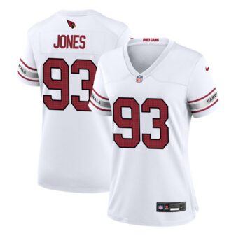 Justin Jones Women's Nike White Arizona Cardinals Custom Game Jersey