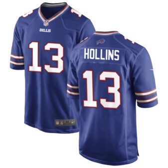 Mack Hollins Men's Nike Royal Buffalo Bills Custom Game Jersey