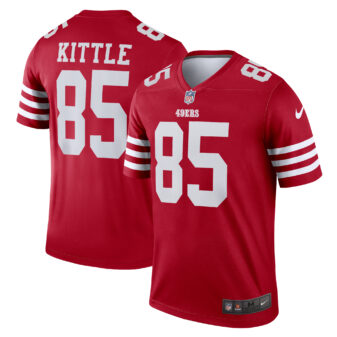 Men's Nike George Kittle Scarlet San Francisco 49ers Legend Jersey