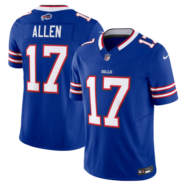 Men's Nike Josh Allen Royal Buffalo Bills Vapor F.U.S.E. Limited Jersey