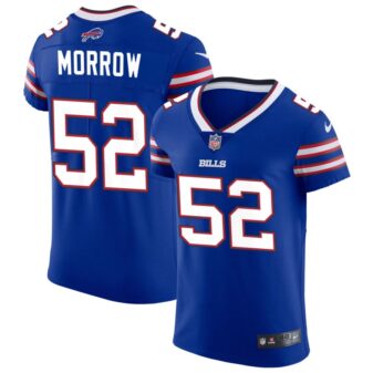 Nicholas Morrow Men's Nike Royal Buffalo Bills Vapor Elite Custom Jersey