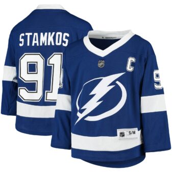 Youth Steven Stamkos Blue Tampa Bay Lightning Home Replica Player Jersey