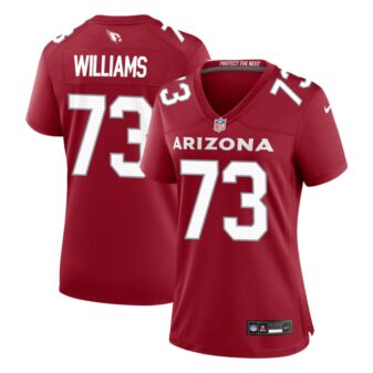 Jonah Williams Women's Nike Cardinal Arizona Cardinals Custom Game Jersey