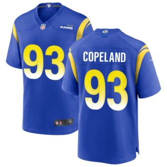 Marquise Copeland Men's Nike Royal Los Angeles Rams Custom Game Jersey