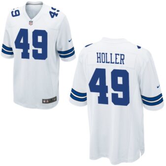 Alec Holler Nike Dallas Cowboys Custom Youth Game Jersey