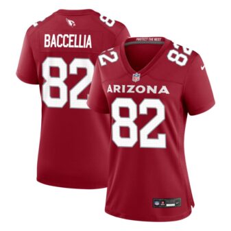 Andre Baccellia Women's Nike Cardinal Arizona Cardinals Custom Game Jersey