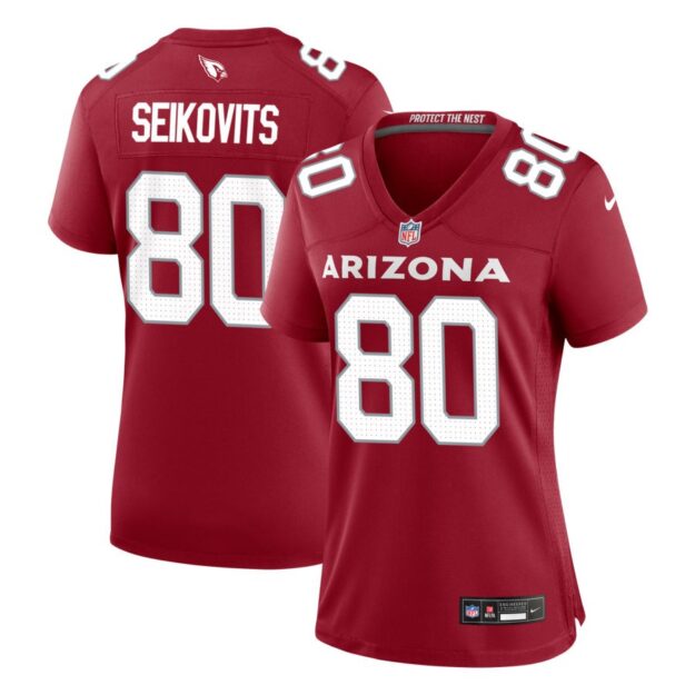 Bernhard Seikovits Women's Nike Cardinal Arizona Cardinals Custom Game Jersey