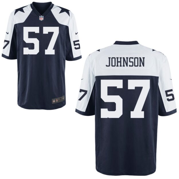 Buddy Johnson Nike Youth Dallas Cowboys Customized Alternate Game Jersey