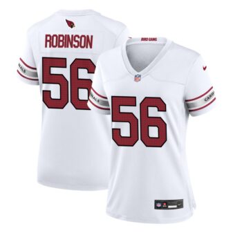 Darius Robinson Women's Nike White Arizona Cardinals Custom Game Jersey
