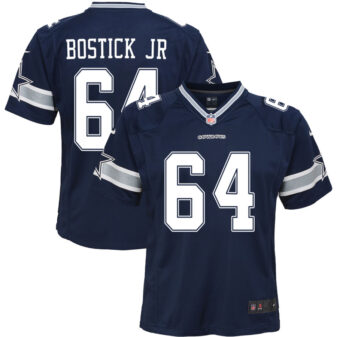 Earl Bostick Jr Youth Nike Navy Dallas Cowboys Custom Game Jersey