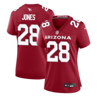 Elijah Jones Women's Nike Cardinal Arizona Cardinals Custom Game Jersey