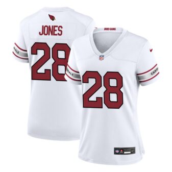 Elijah Jones Women's Nike White Arizona Cardinals Custom Game Jersey