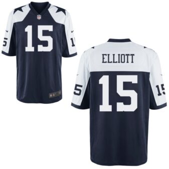 Ezekiel Elliott Nike Youth Dallas Cowboys Customized Alternate Game Jersey