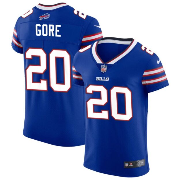 Frank Gore Men's Nike Royal Buffalo Bills Vapor Elite Custom Jersey