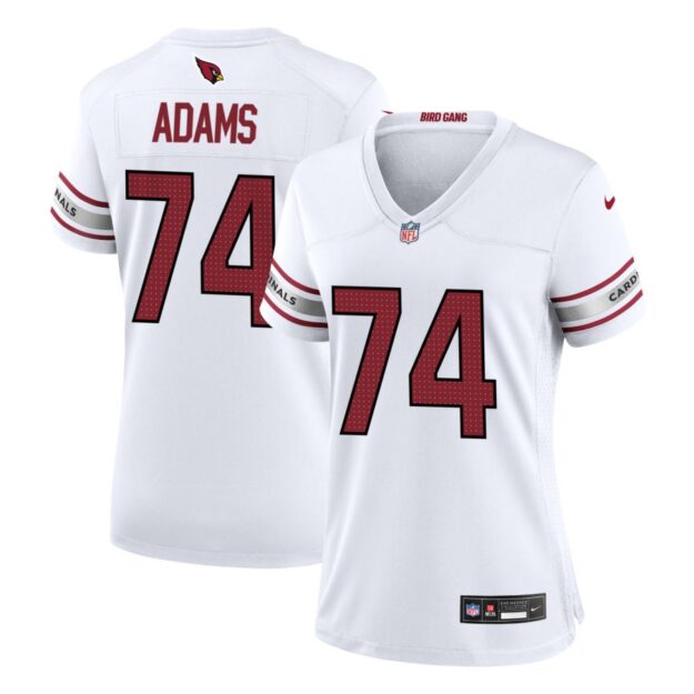 Isaiah Adams Women's Nike White Arizona Cardinals Custom Game Jersey