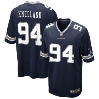 Marshawn Kneeland Men's Nike Navy Dallas Cowboys Custom Game Jersey