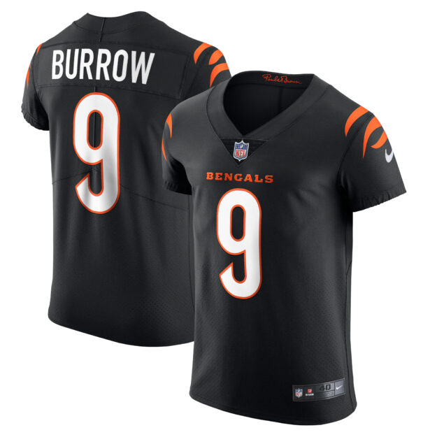 Men's Nike Joe Burrow Black Cincinnati Bengals Vapor Elite Jersey