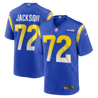 Men's Nike Jonah Jackson Royal Los Angeles Rams Game Jersey