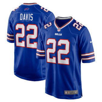 Men's Nike Ray Davis Royal Buffalo Bills Game Jersey