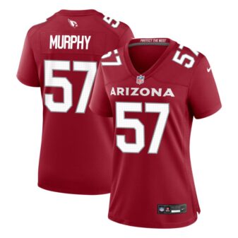Myles Murphy Women's Nike Cardinal Arizona Cardinals Custom Game Jersey