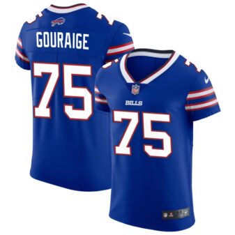 Richard Gouraige Men's Nike Royal Buffalo Bills Vapor Elite Custom Jersey