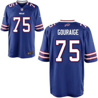 Richard Gouraige Youth Nike Royal Buffalo Bills Custom Game Jersey