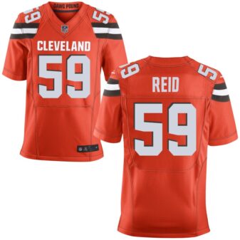 Winston Reid Men's Nike Orange Cleveland Browns Custom Alternate Elite Jersey
