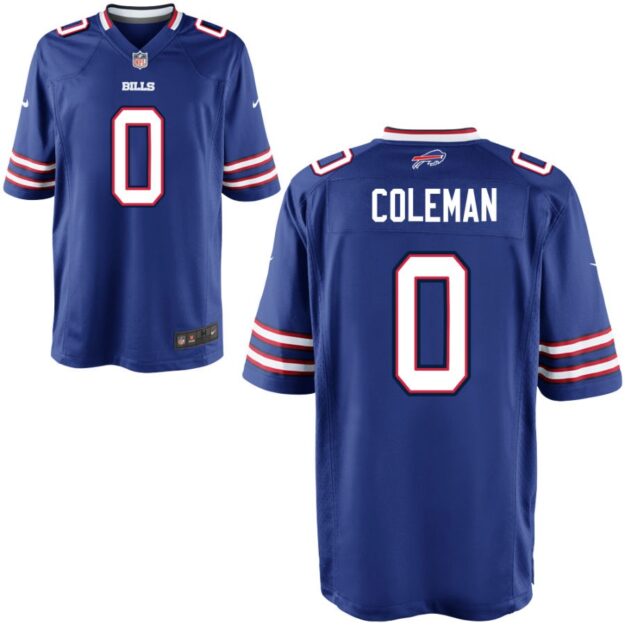 Keon Coleman Youth Nike Royal Buffalo Bills Custom Game Jersey