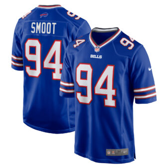 Men's Nike Dawuane Smoot Royal Buffalo Bills Game Jersey