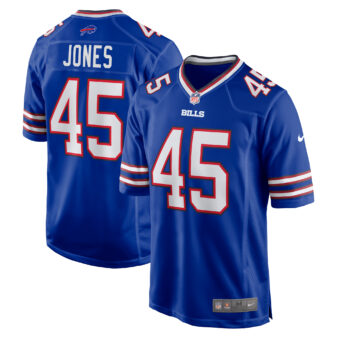 Men's Nike Deion Jones Royal Buffalo Bills Game Jersey