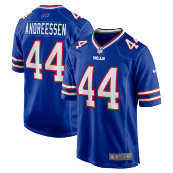 Men's Nike Joe Andreessen Royal Buffalo Bills Game Jersey