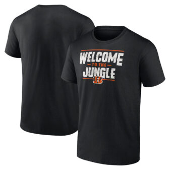 Men's Fanatics Black Cincinnati Bengals Hometown Offensive Drive T-Shirt