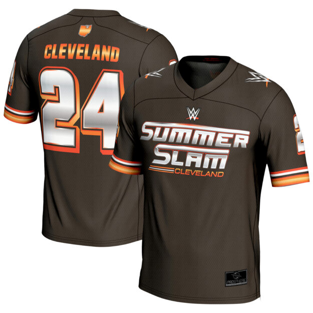 Men's ProSphere Black SummerSlam 2024 Football Jersey