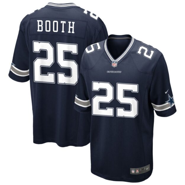 Andrew Booth Men's Nike Navy Dallas Cowboys Custom Game Jersey