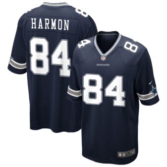 Kelvin Harmon Men's Nike Navy Dallas Cowboys Custom Game Jersey