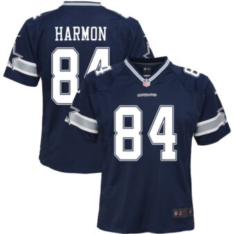 Kelvin Harmon Youth Nike Navy Dallas Cowboys Custom Game Jersey