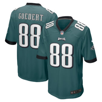 Men's Nike Dallas Goedert Midnight Green Philadelphia Eagles Game Jersey