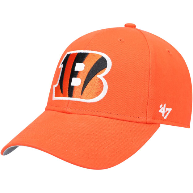 Youth '47 Orange Cincinnati Bengals Secondary MVP Adjustable Hat