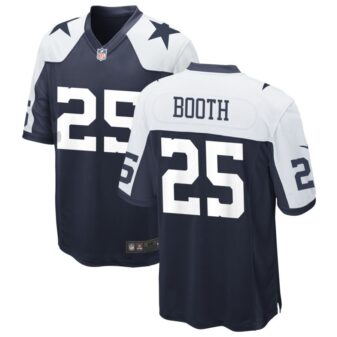 Andrew Booth Men's Nike Navy Dallas Cowboys Alternate Custom Game Jersey