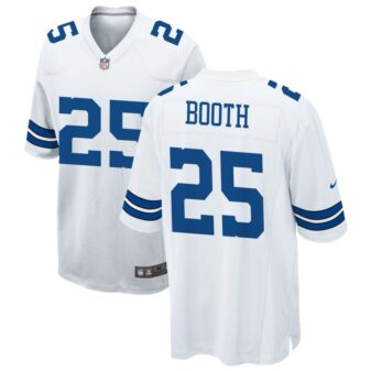 Andrew Booth Men's Nike White Dallas Cowboys Custom Game Jersey