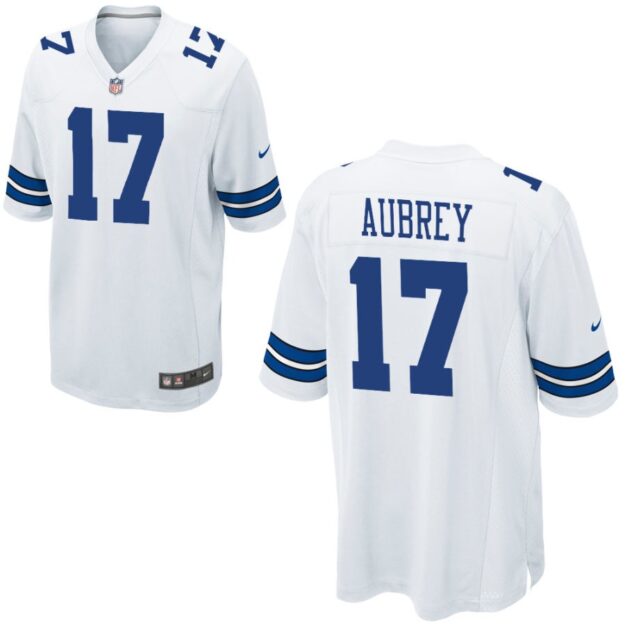 Brandon Aubrey Nike Dallas Cowboys Custom Youth Game Jersey