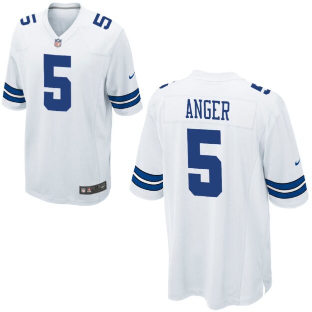 Bryan Anger Nike Dallas Cowboys Custom Youth Game Jersey